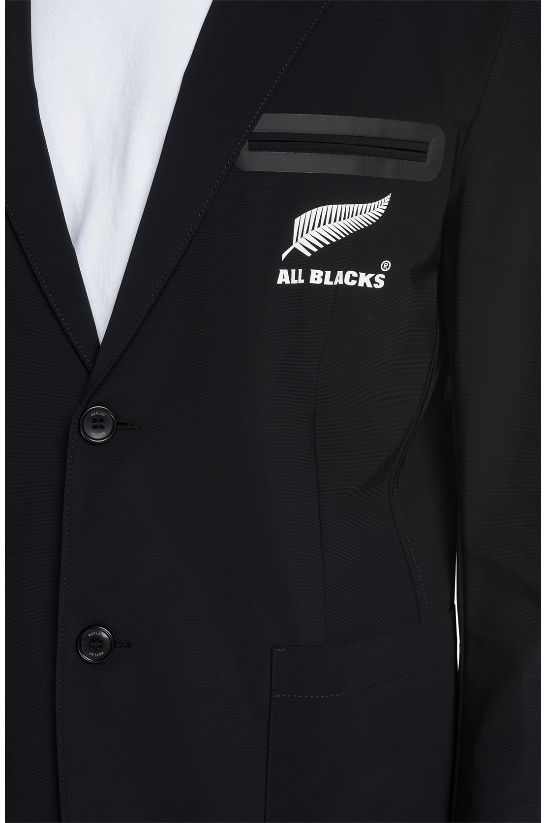 ALL BLACKS × REPLAY EVOFLEXライトジャケット 詳細画像 ブラック 6